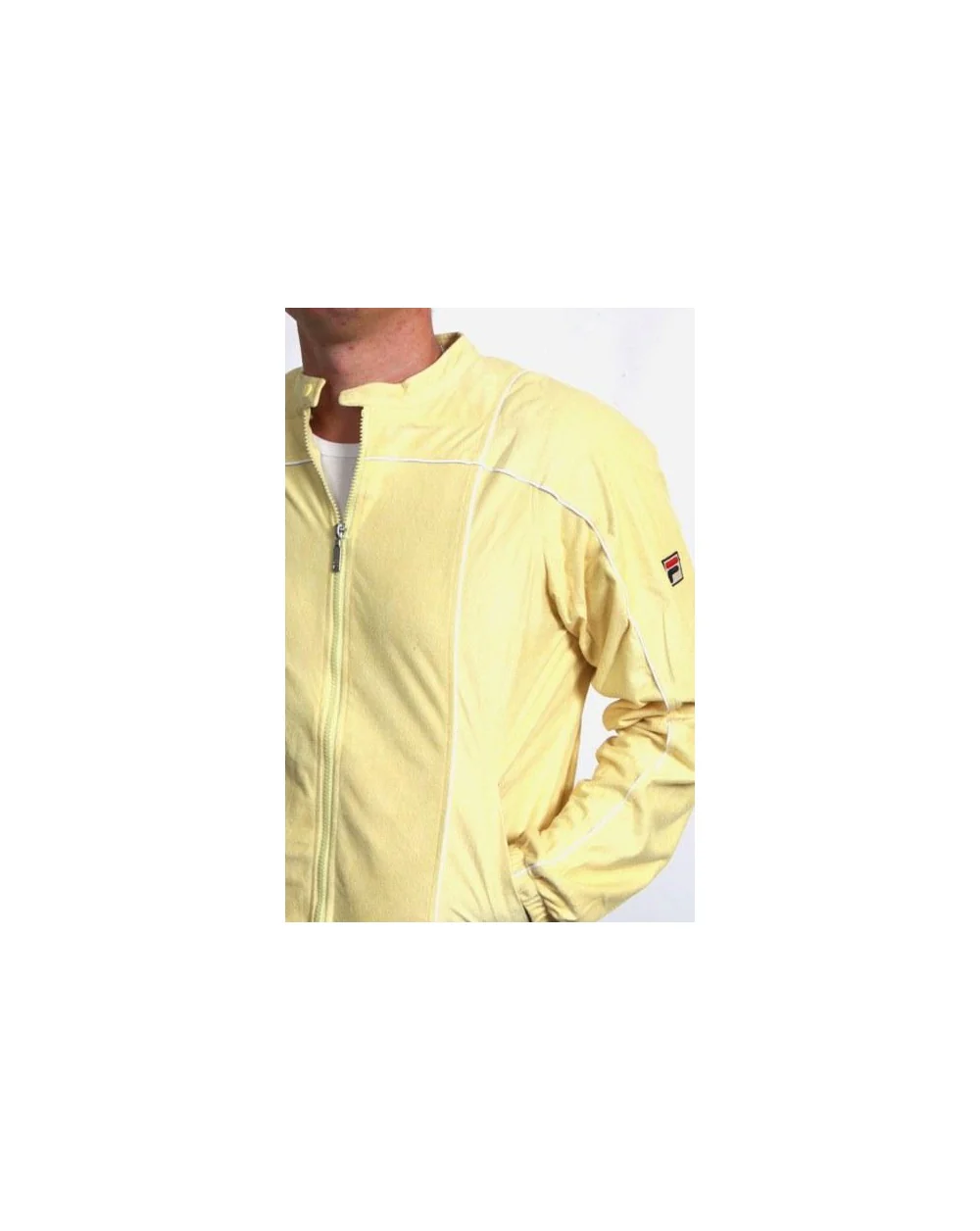 Fila Vintage Terrinda Mk3 Track Top Yellow - Image 2