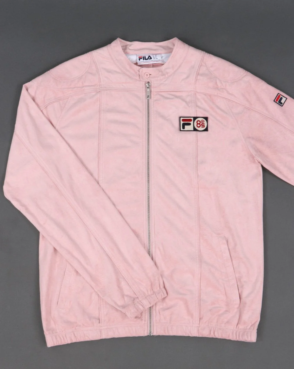 Fila Vintage Terrinda Pro Badge Track Top Powder Pink