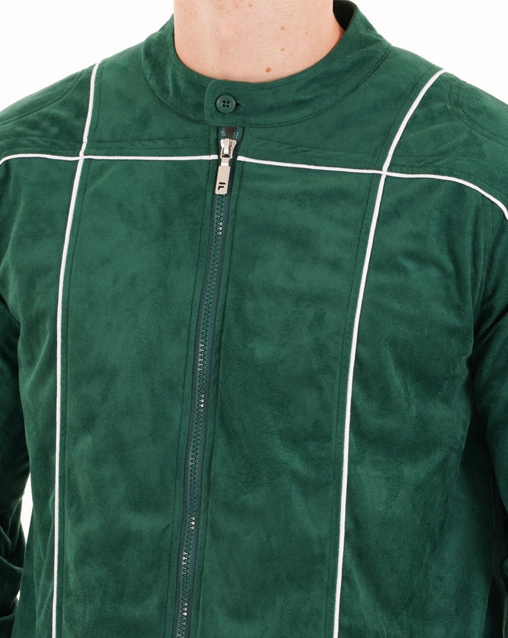 Fila Vintage Terrinda Track Top Deep Green - Image 3