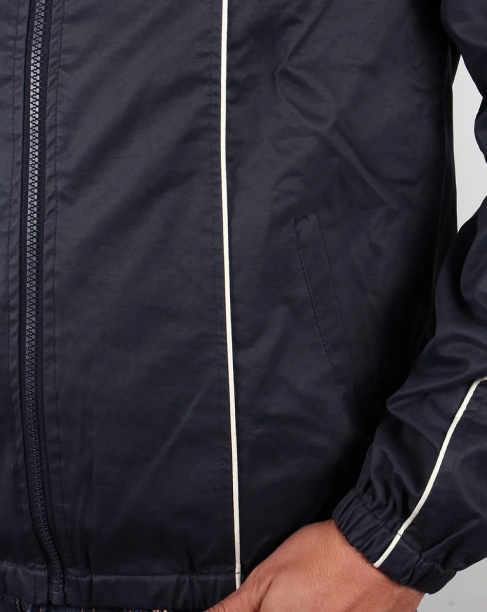 Fila Vintage Terrinda Wax Track Top Navy - Image 4