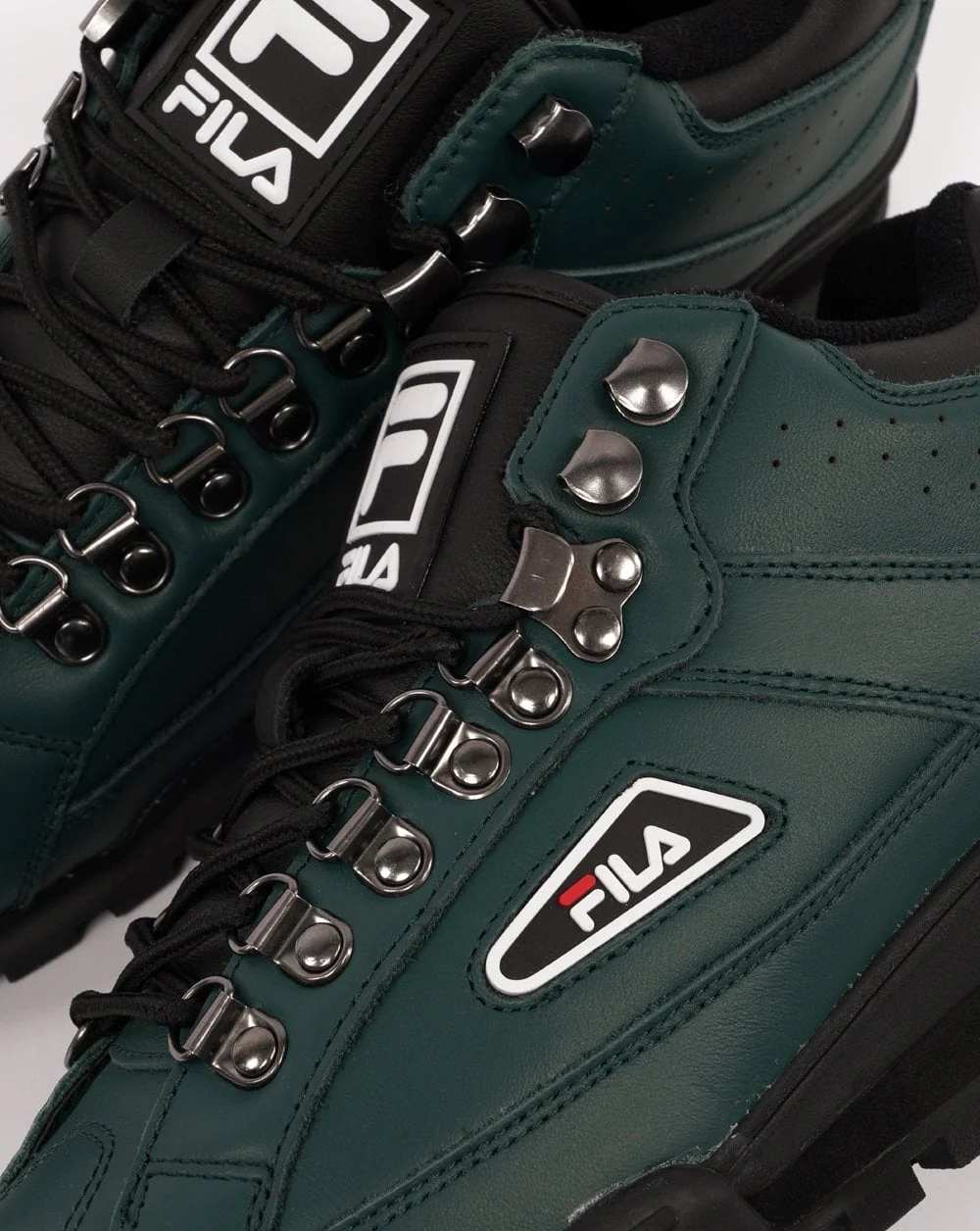 Fila Vintage Trailblazer Boots Deep Green - Image 3