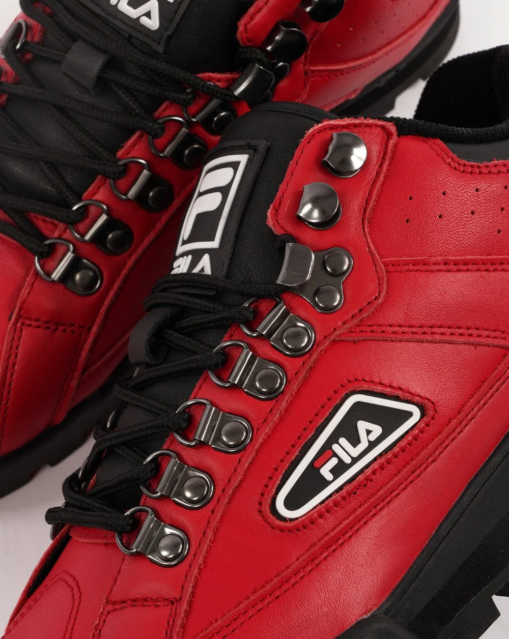 Fila Vintage Trailblazer Boots Red - Image 3