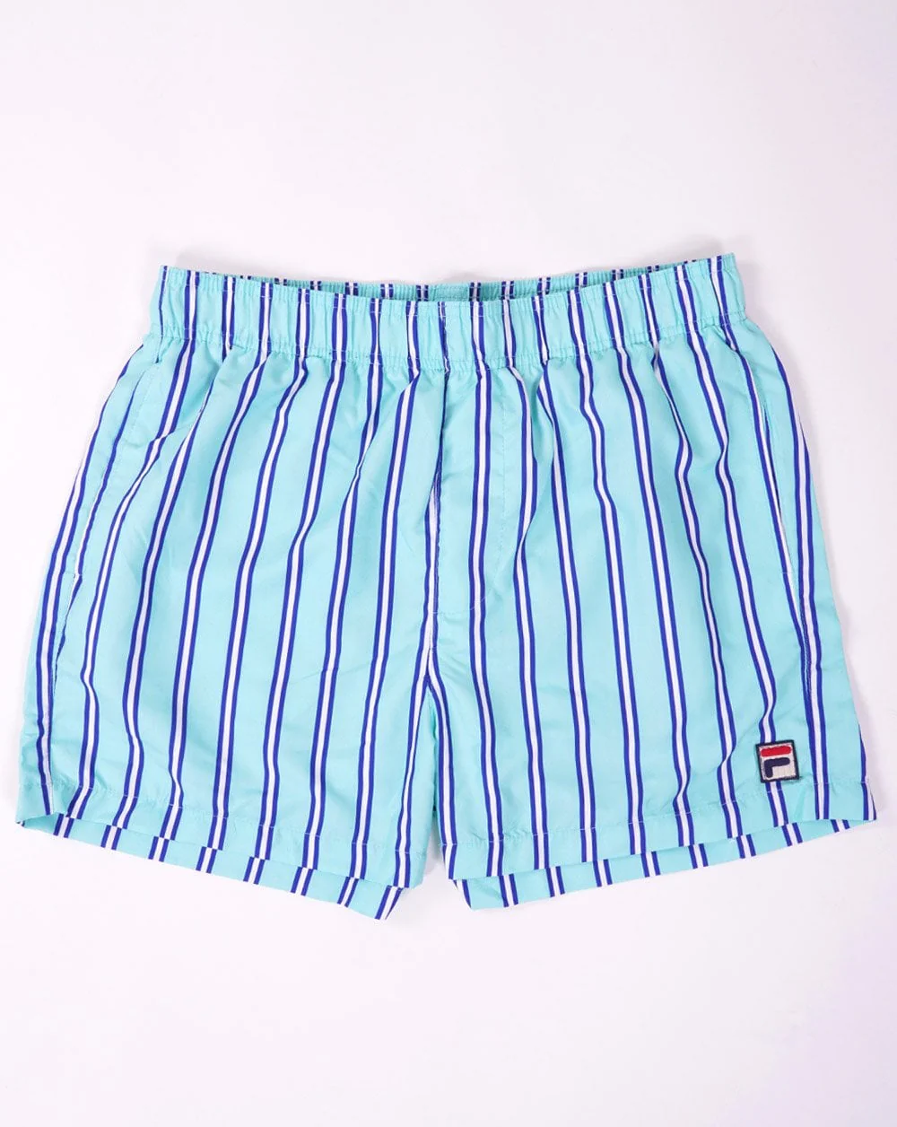 Fila Vintage Twin Stripe Swim Shorts Aruba