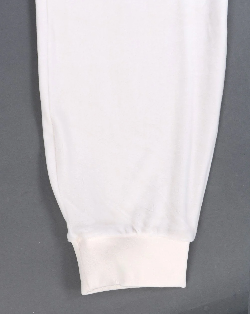 Fila Vintage Velour Track Pants Cream - Image 4