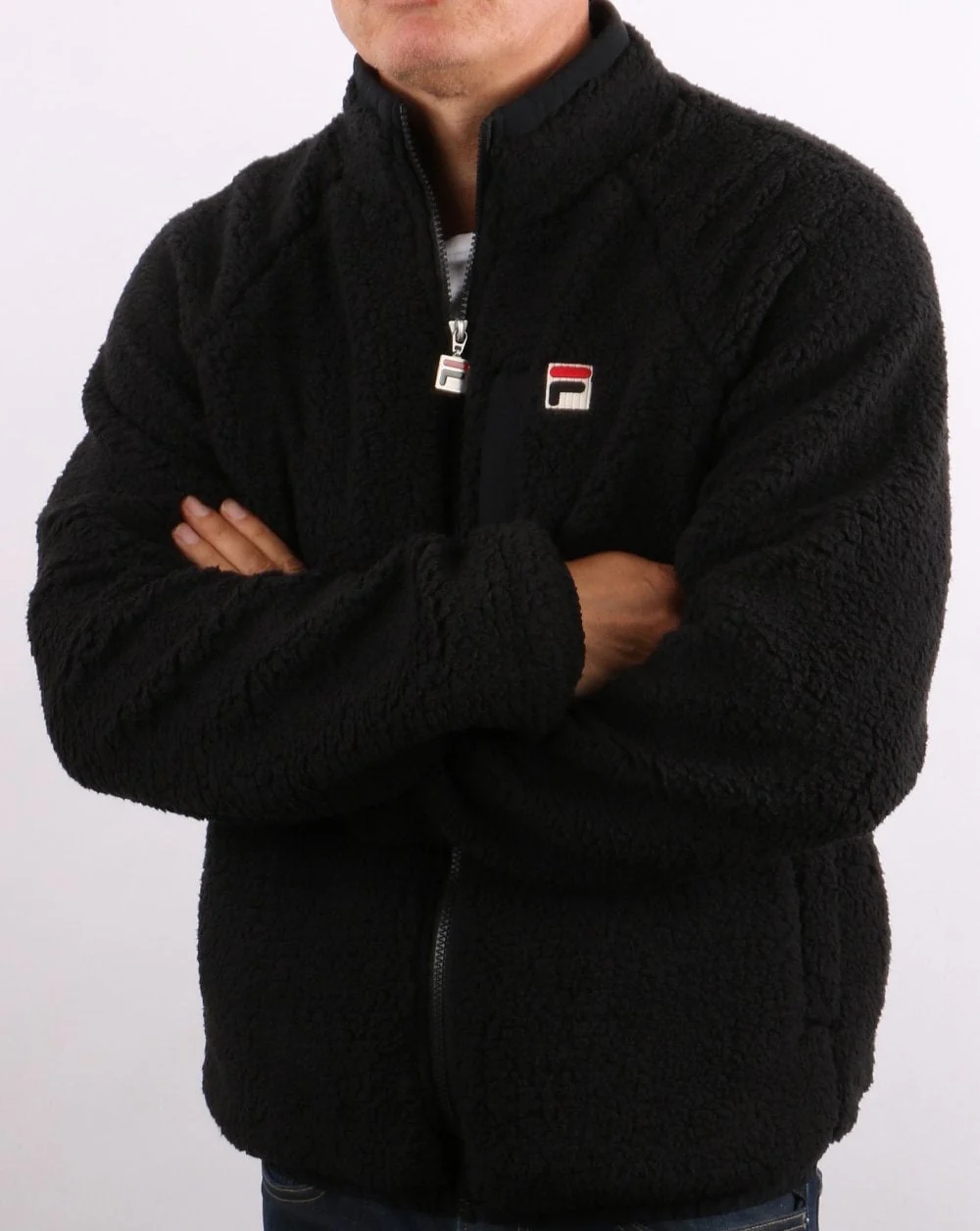 Fila Vintage Yuri Sherpa Fleece Black - Image 6