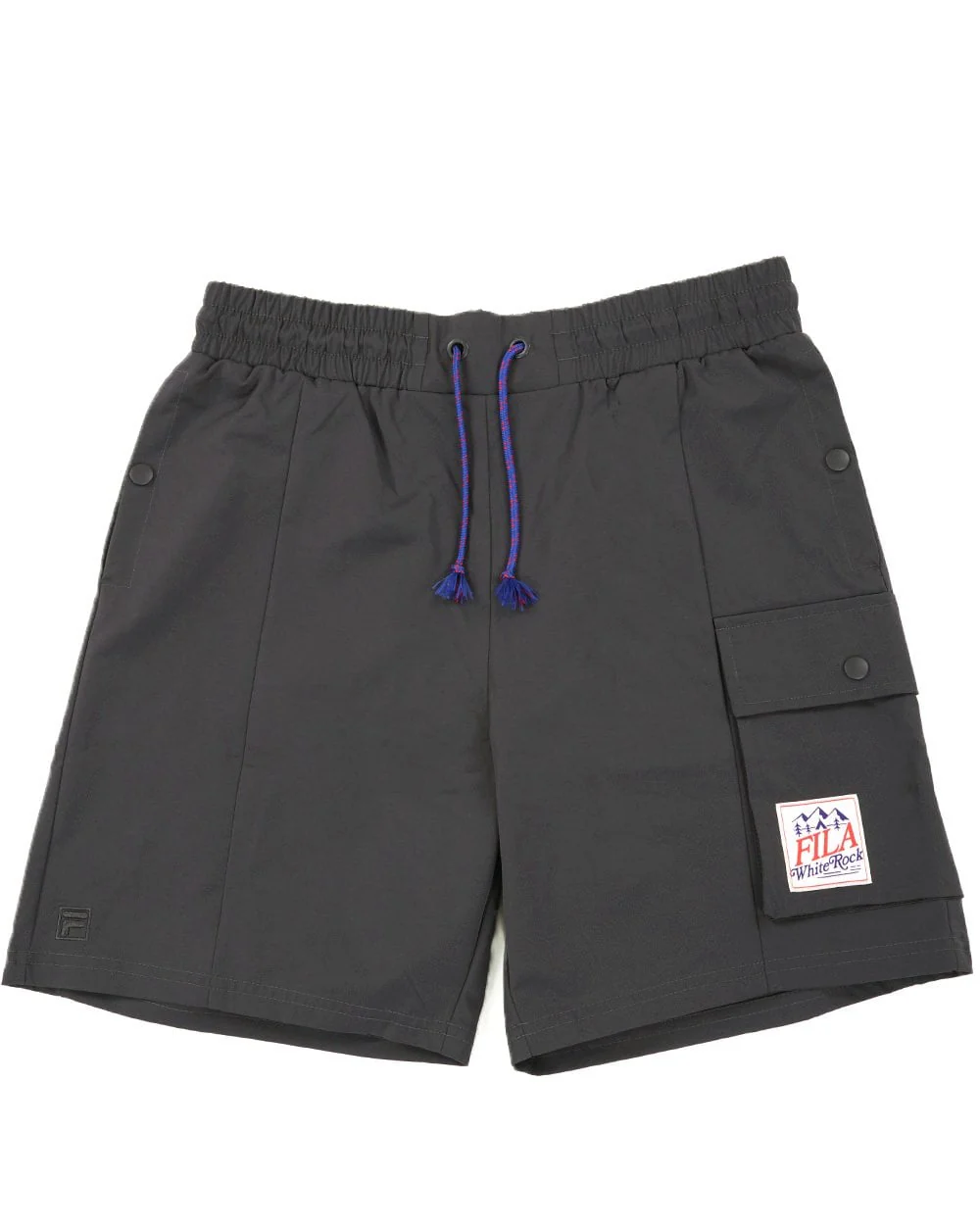 Fila White Rock Cargo Shorts Dark Grey