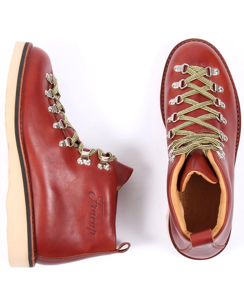 Fracap M120 Scarponcini Leather Boots Arabian Brown - Image 2