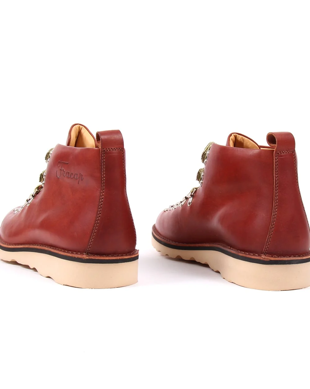 Fracap M120 Scarponcini Leather Boots Arabian Brown - Image 3