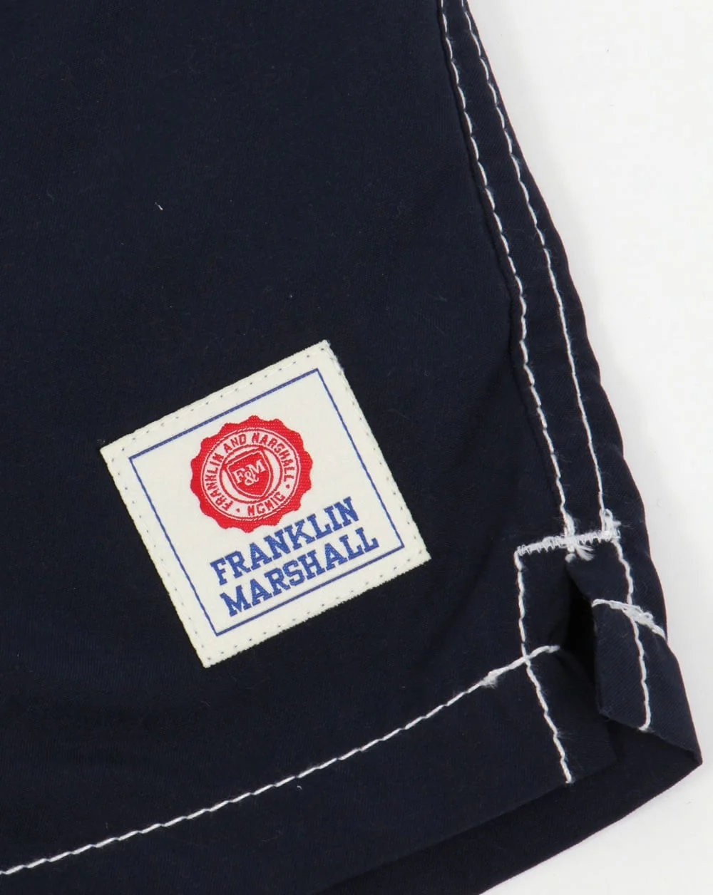 Franklin And Marshall Beach Shorts Navy - Image 3