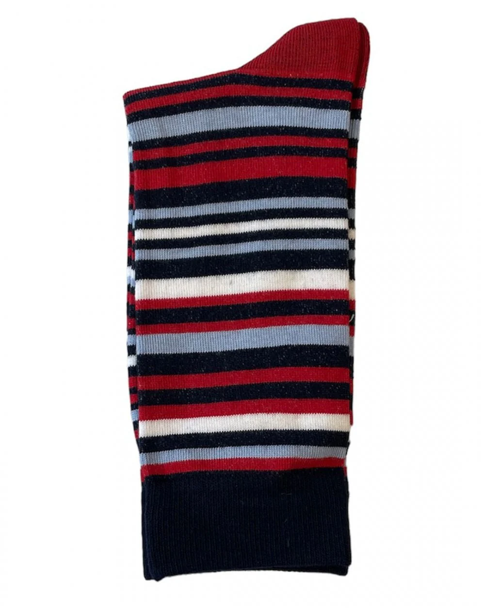 Gabicci Vintage Argyle Socks Navy - Image 4