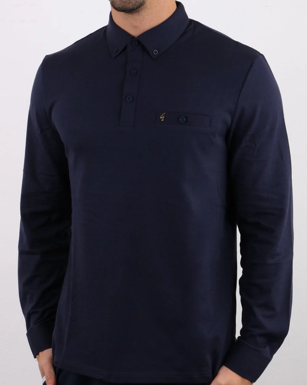 Gabicci Vintage Britman Shirt Navy