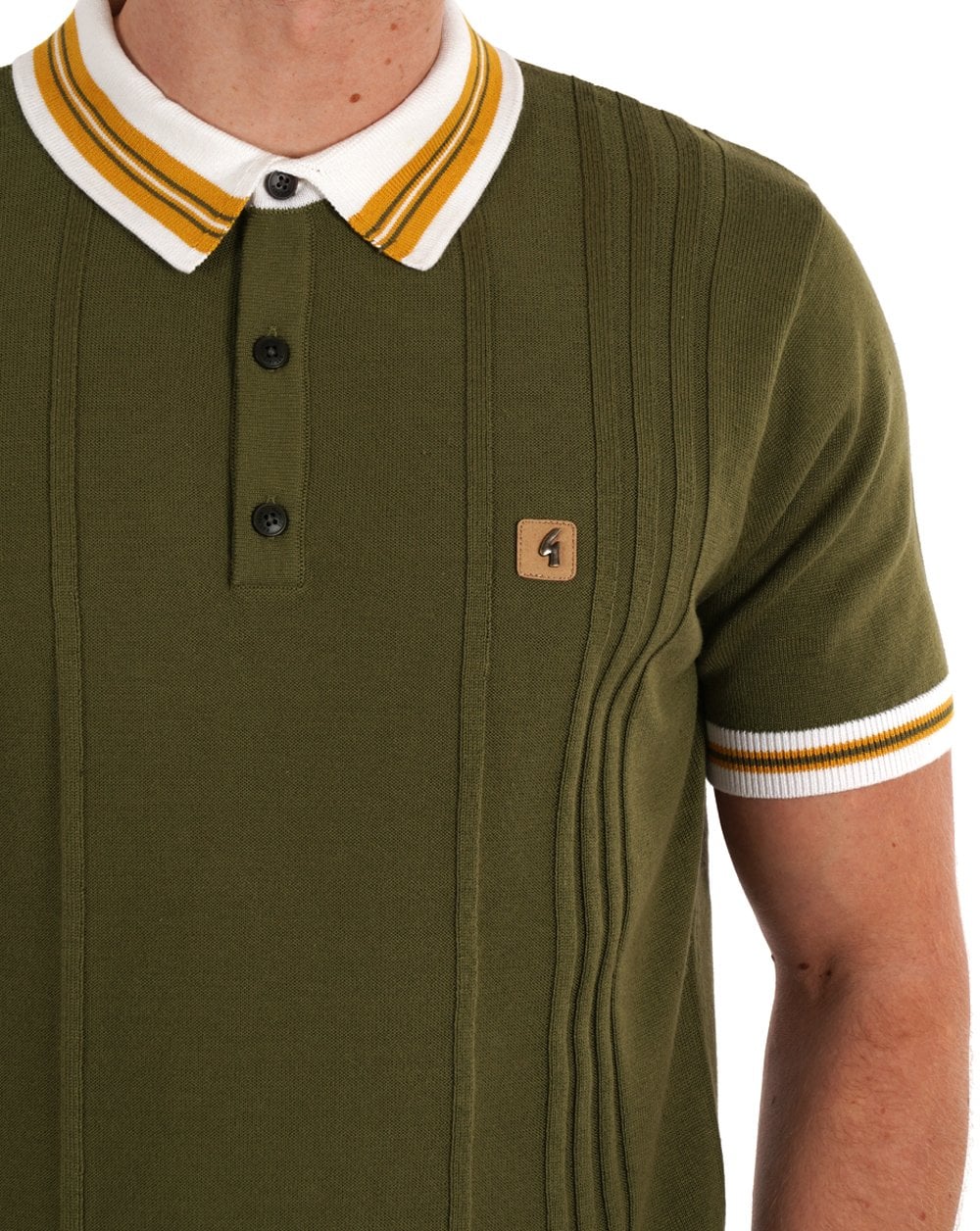 Gabicci Vintage Canto Polo Spruce Green - Image 2