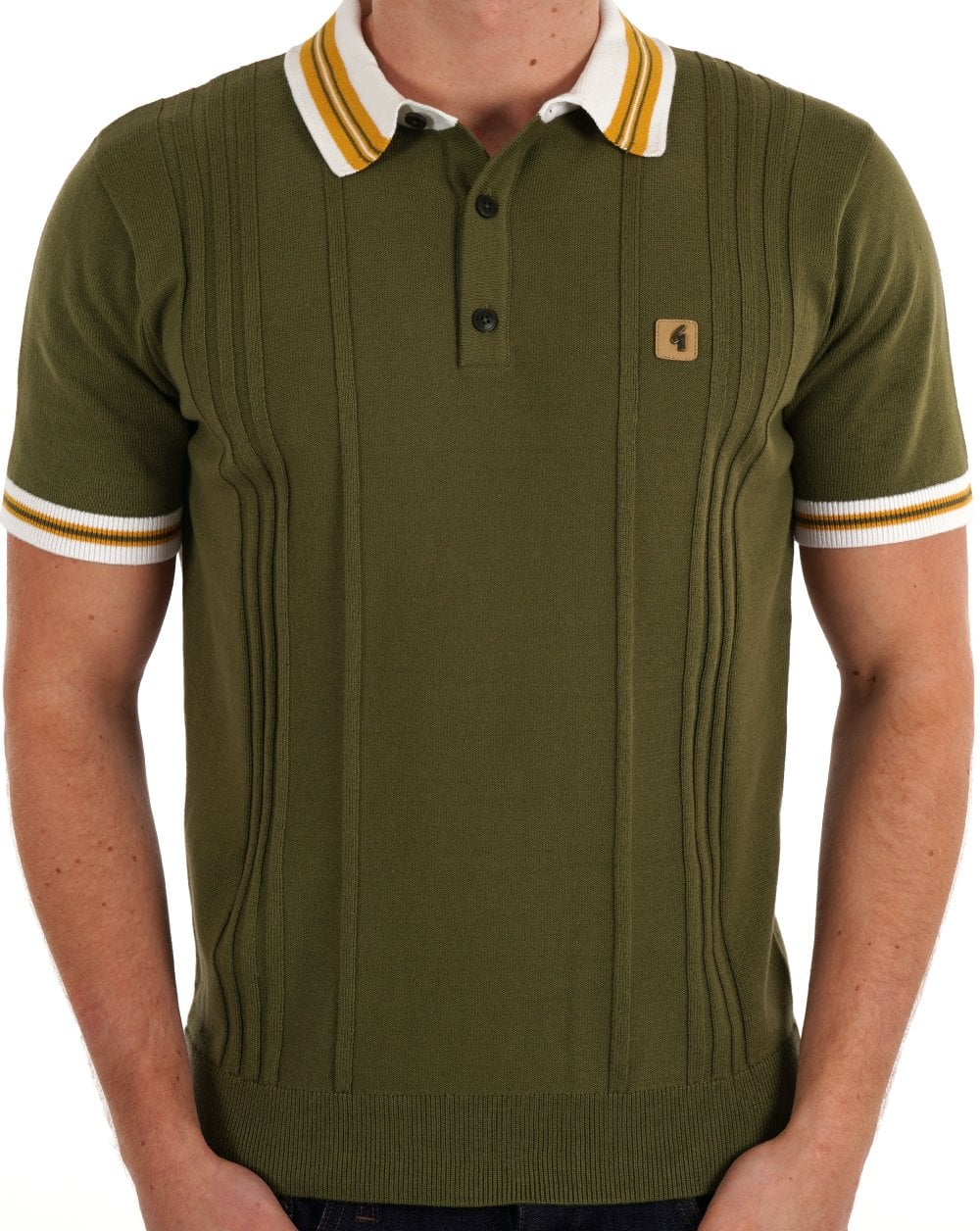 Gabicci Vintage Canto Polo Spruce Green - Image 3