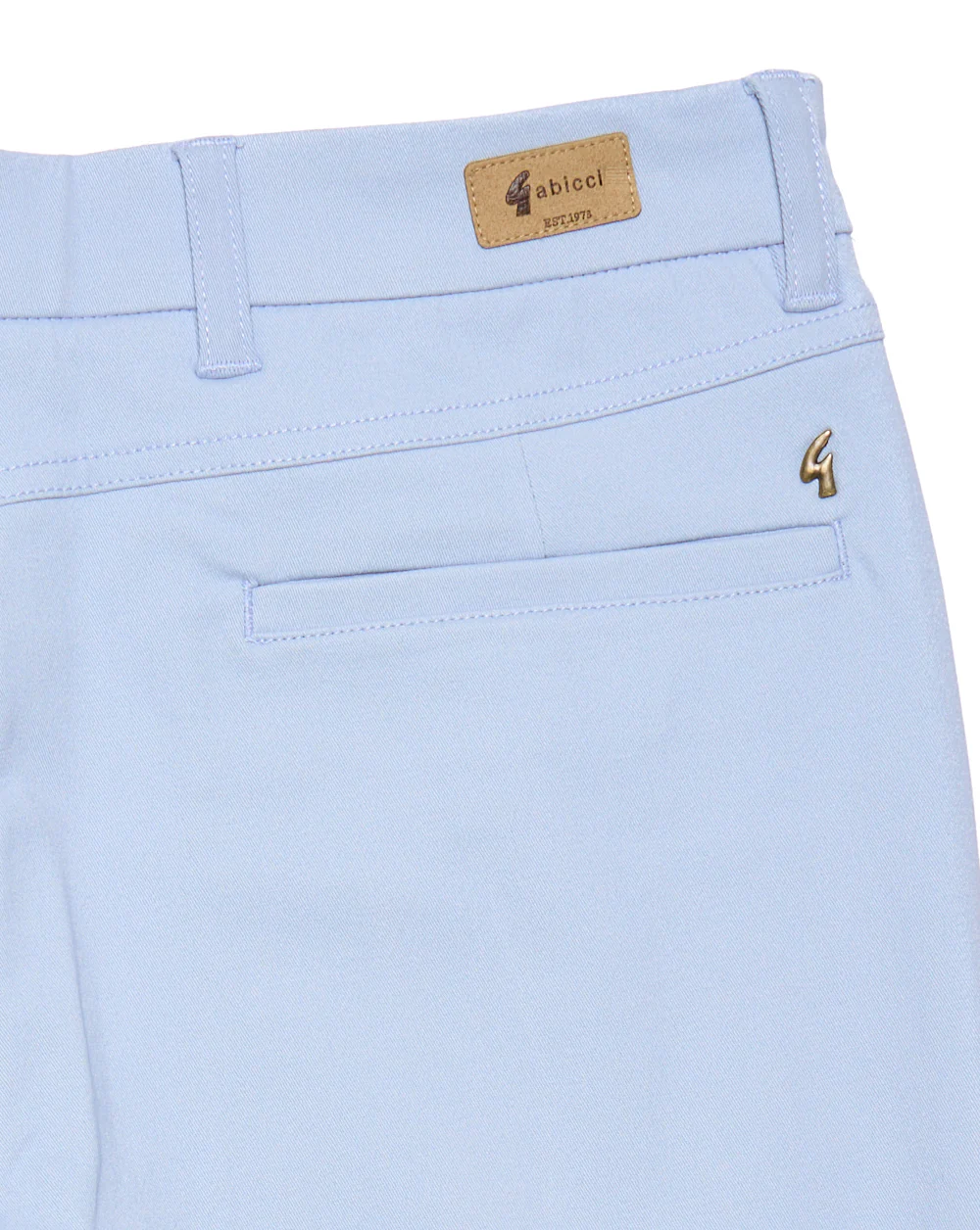 Gabicci Vintage Cooper Chino Shorts Surf Blue - Image 4
