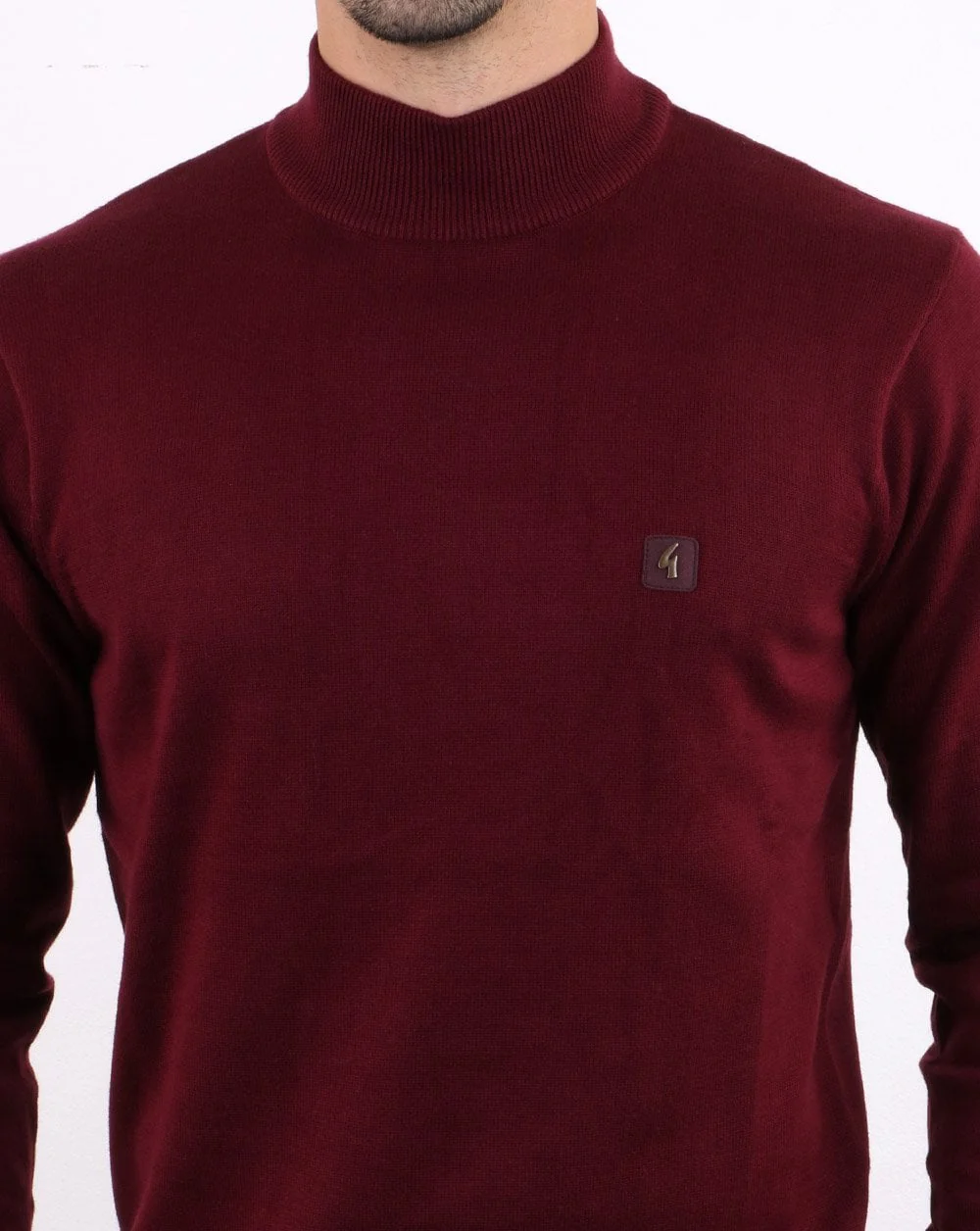 Gabicci Vintage Duke Turtle Neck Cabernet - Image 4