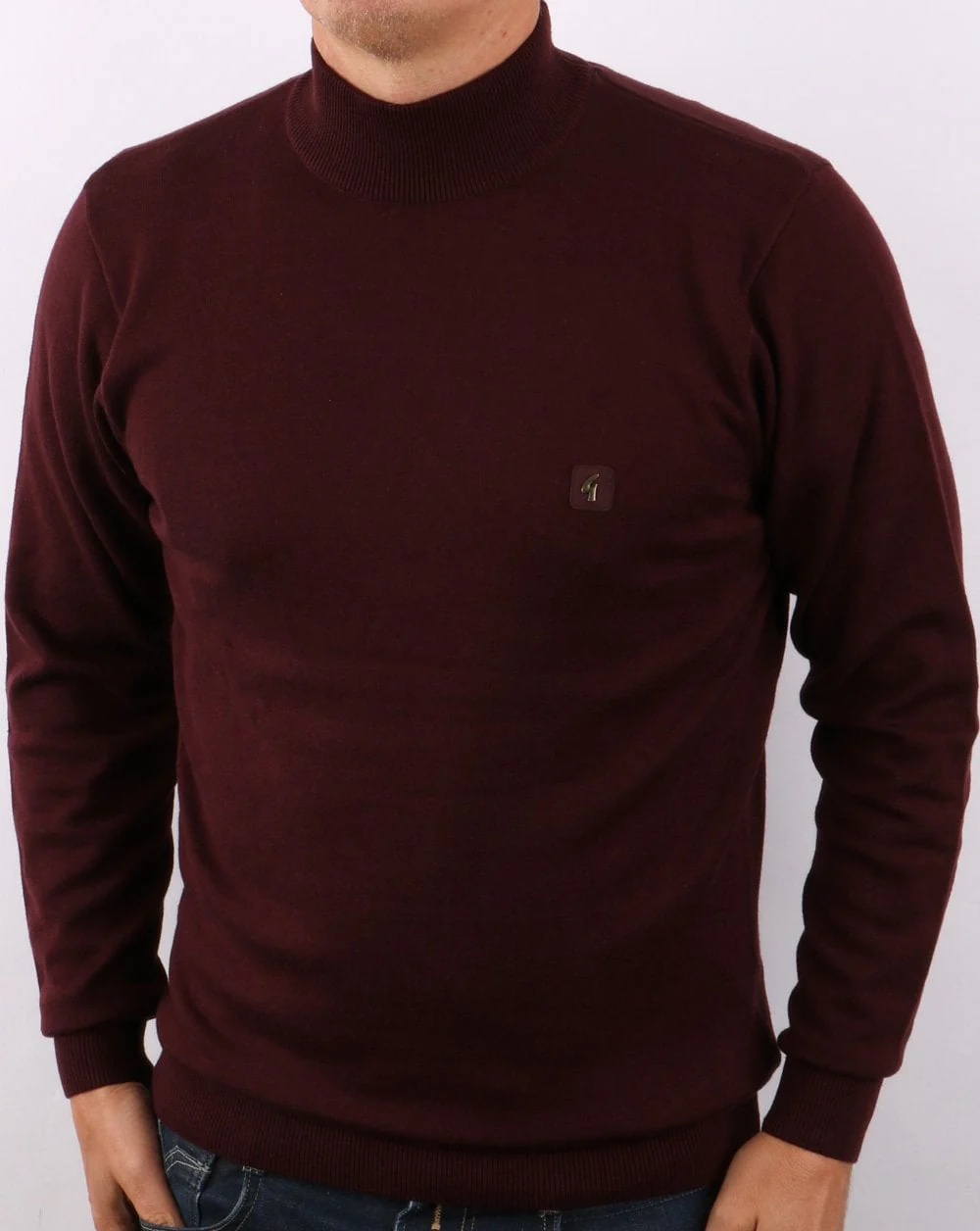 Gabicci Vintage Duke Turtle Neck Port