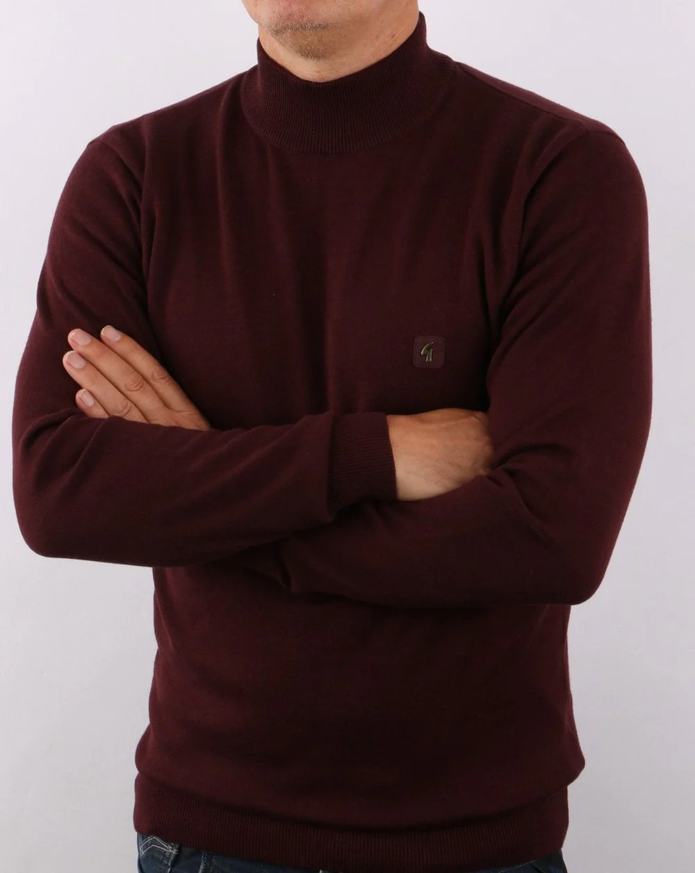 Gabicci Vintage Duke Turtle Neck Port - Image 3