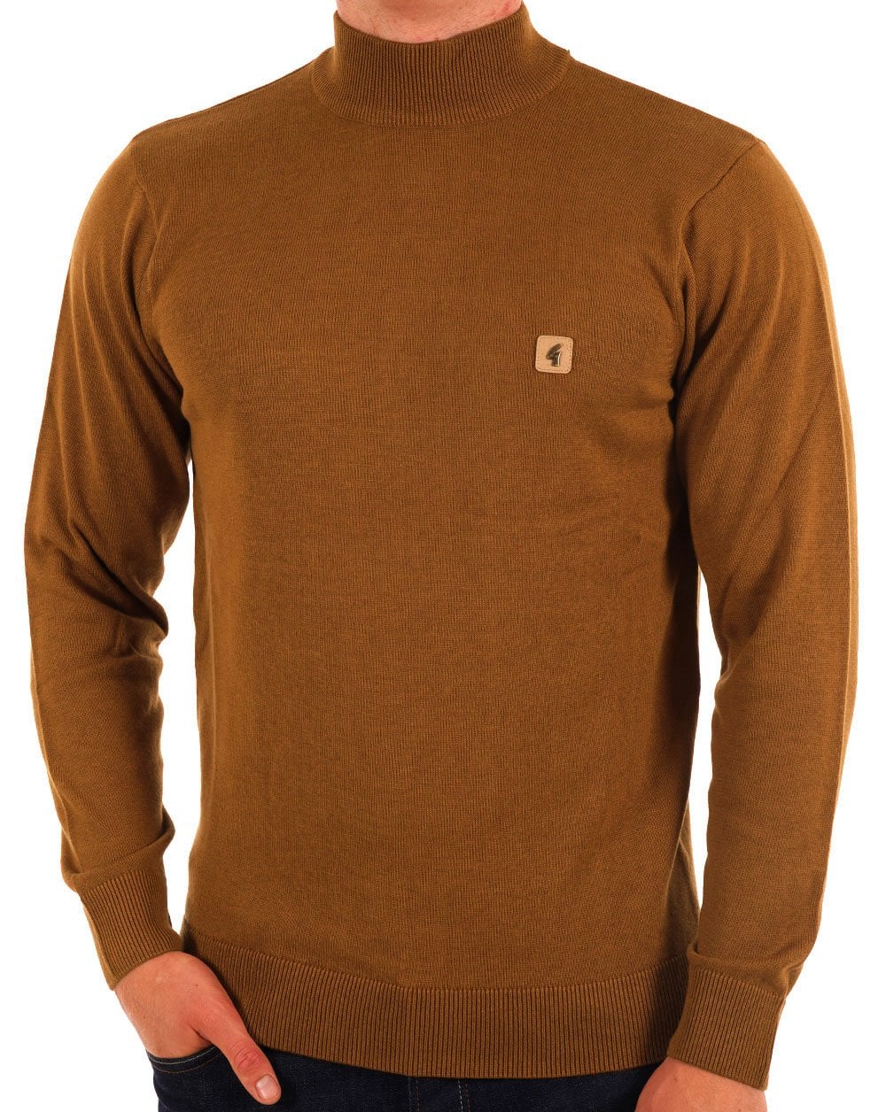 Gabicci Vintage Duke Turtle Neck Walnut
