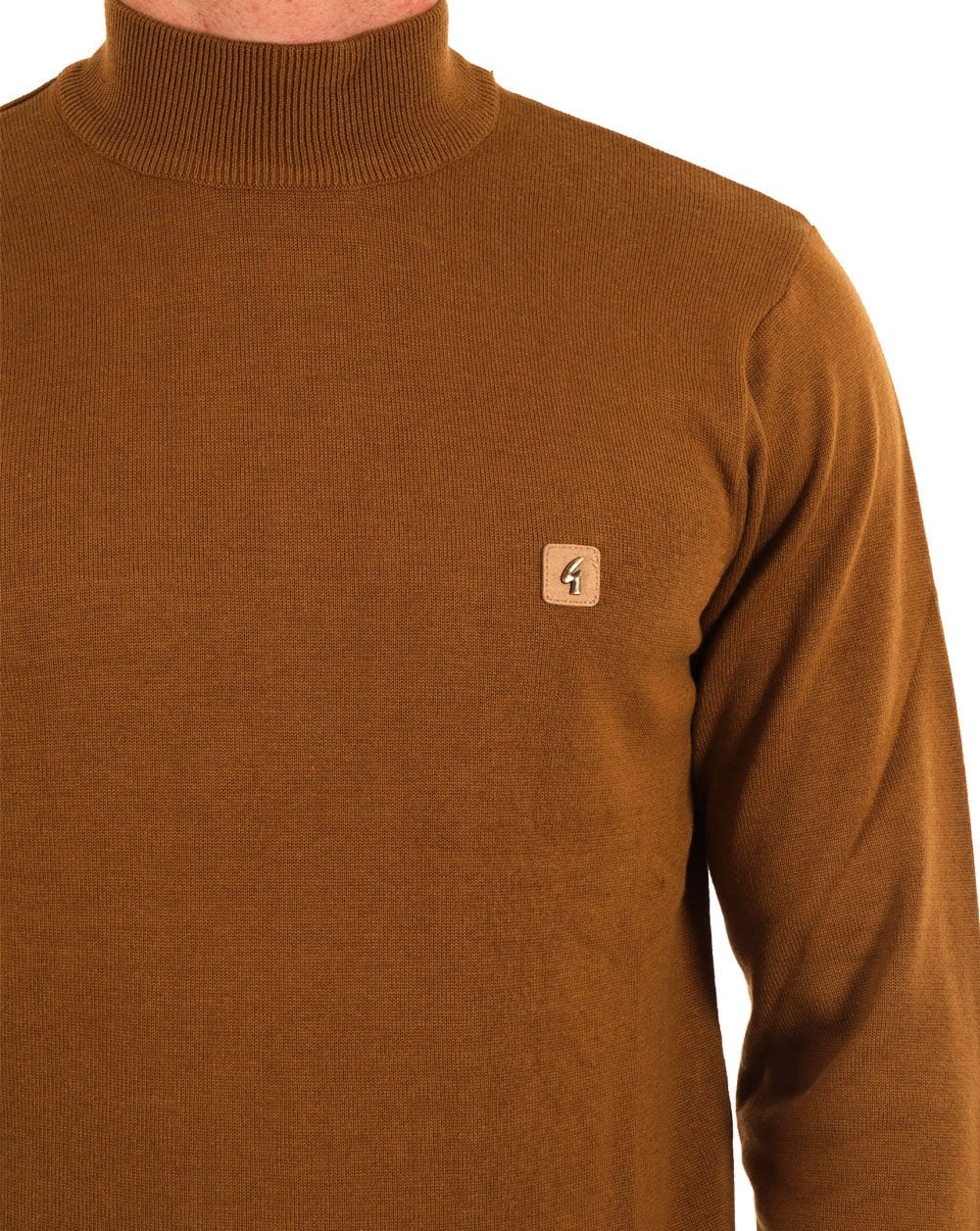 Gabicci Vintage Duke Turtle Neck Walnut - Image 2