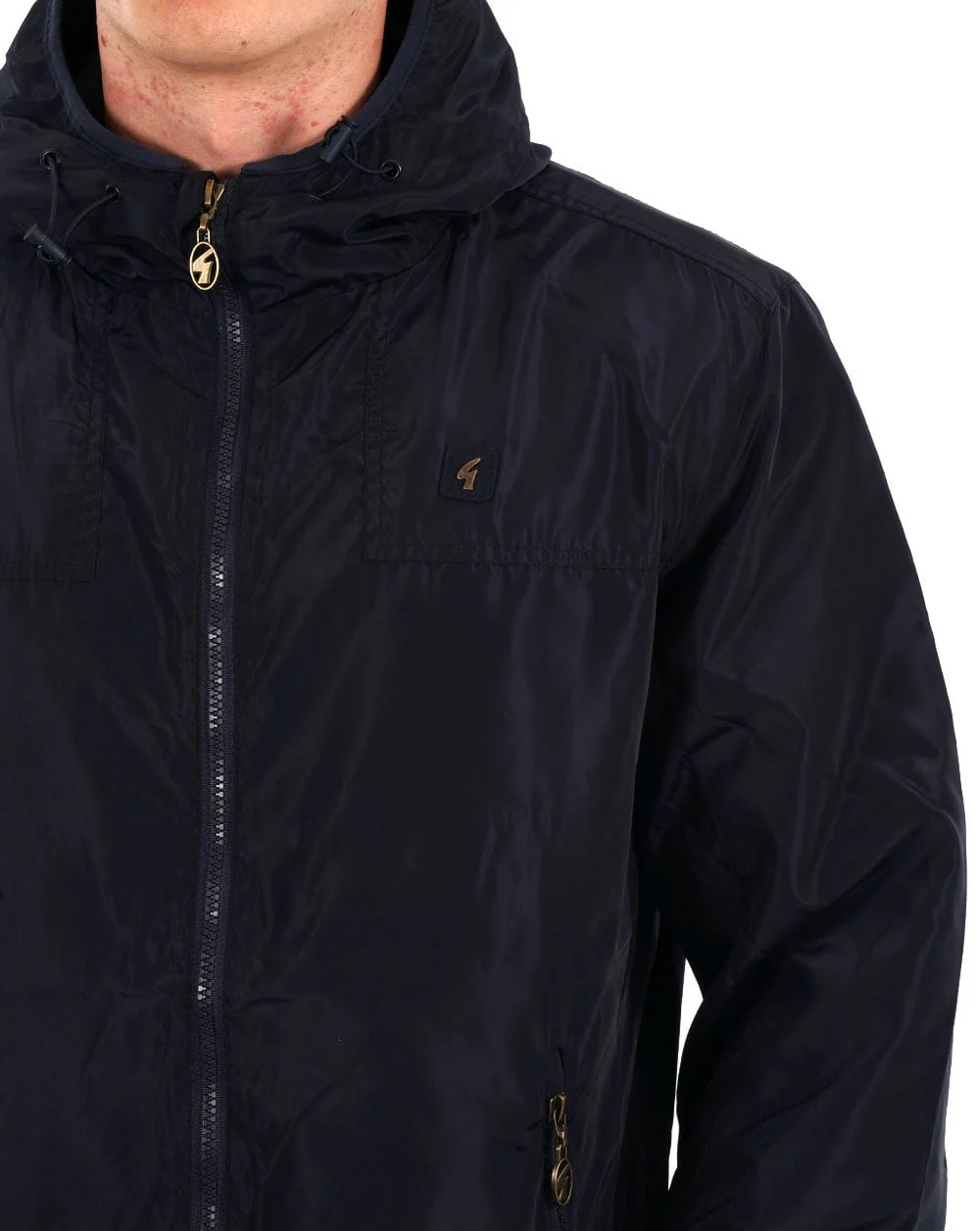 Gabicci Vintage Festival Jacket Navy - Image 2