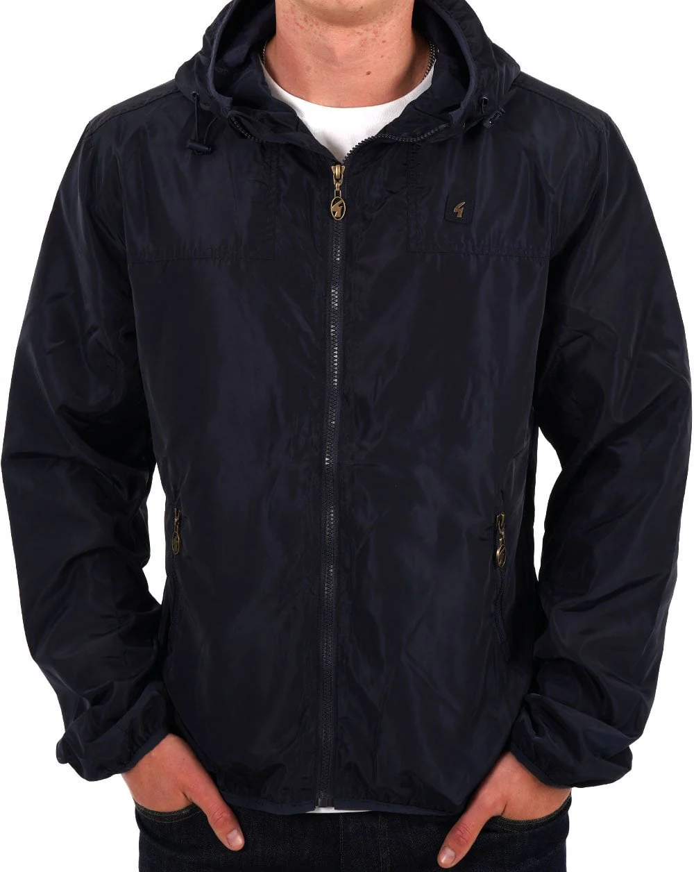 Gabicci Vintage Festival Jacket Navy - Image 3