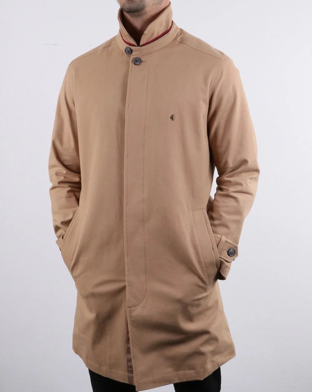 Gabicci Vintage Houghton Mac Tan - Image 2