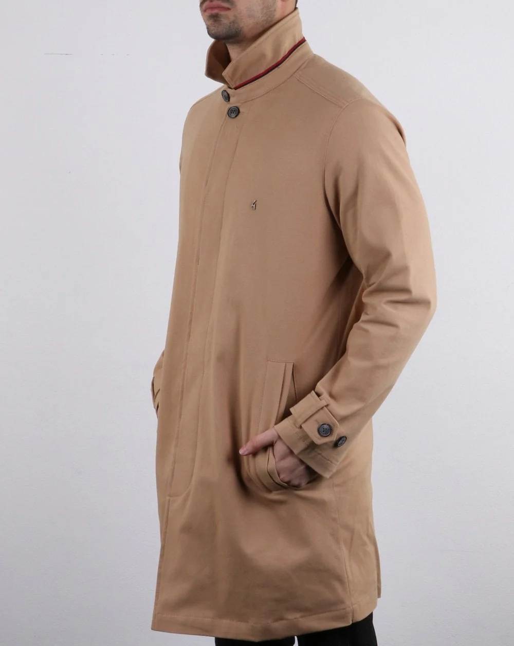Gabicci Vintage Houghton Mac Tan - Image 3