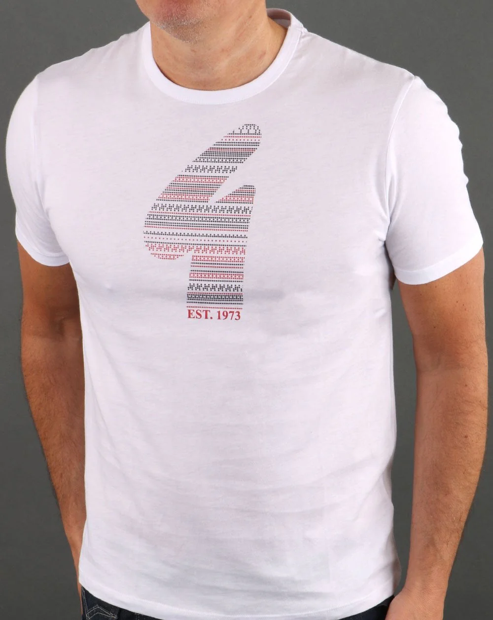 Gabicci Vintage Isle T-shirt White - Image 3