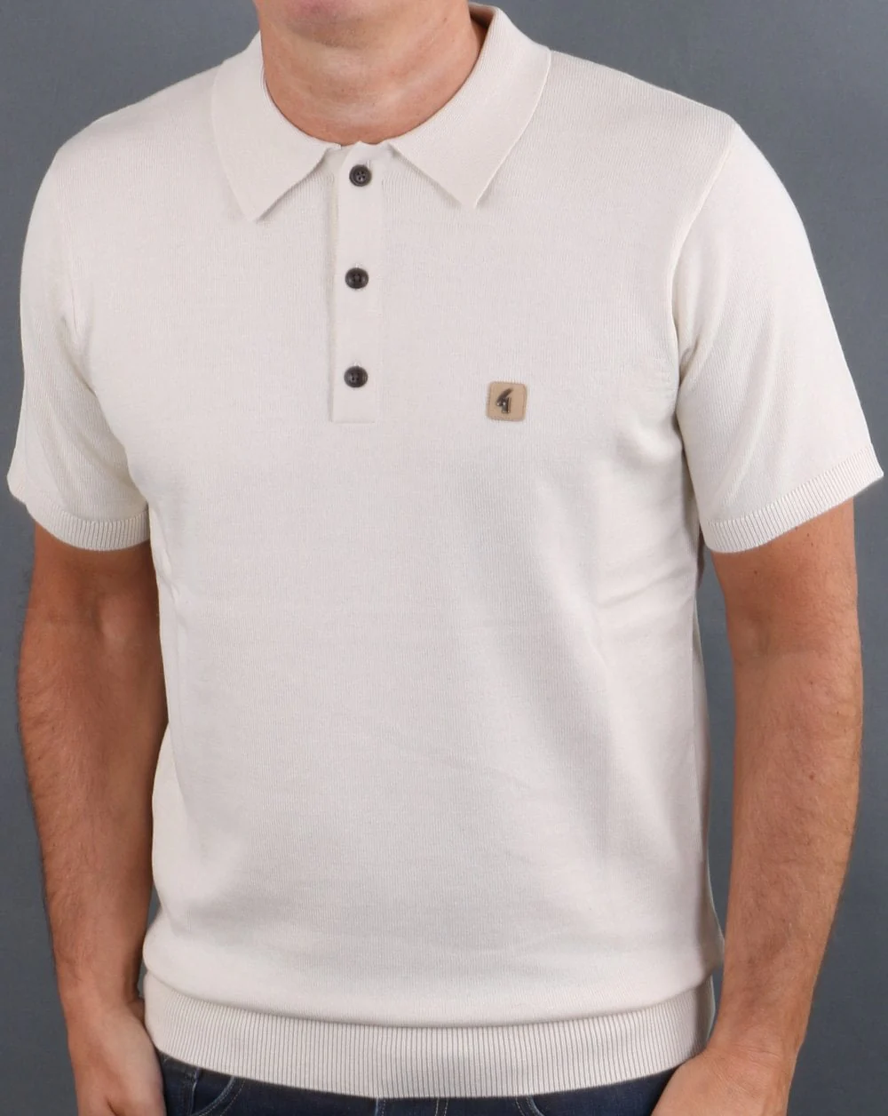 Gabicci Vintage Jackson Polo Cream