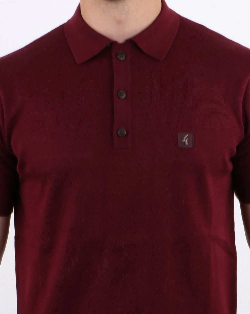 Gabicci Vintage Jackson Polo Deep Red - Image 4
