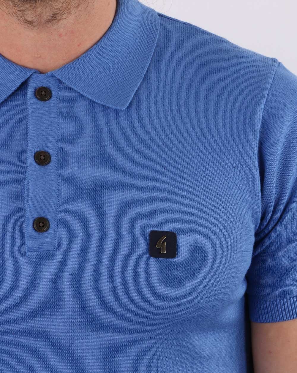 Gabicci Vintage Jackson Polo Royal Blue - Image 2