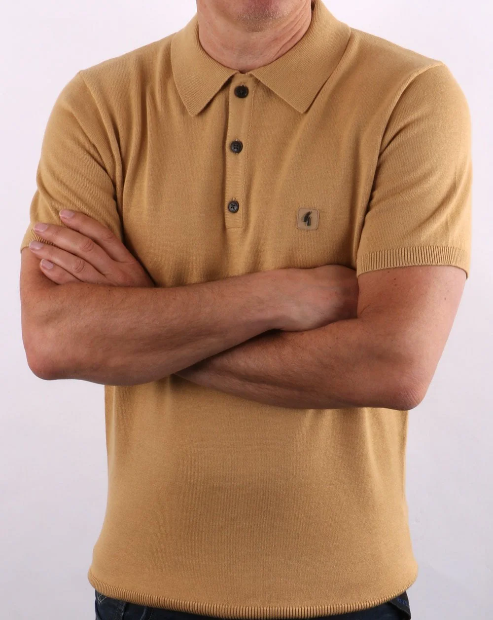Gabicci Vintage Jackson Polo Sand - Image 3
