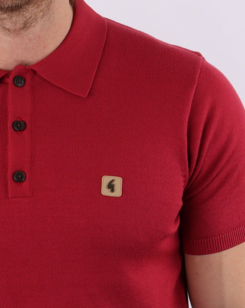 Gabicci Vintage Jackson Polo Tayberry - Image 2
