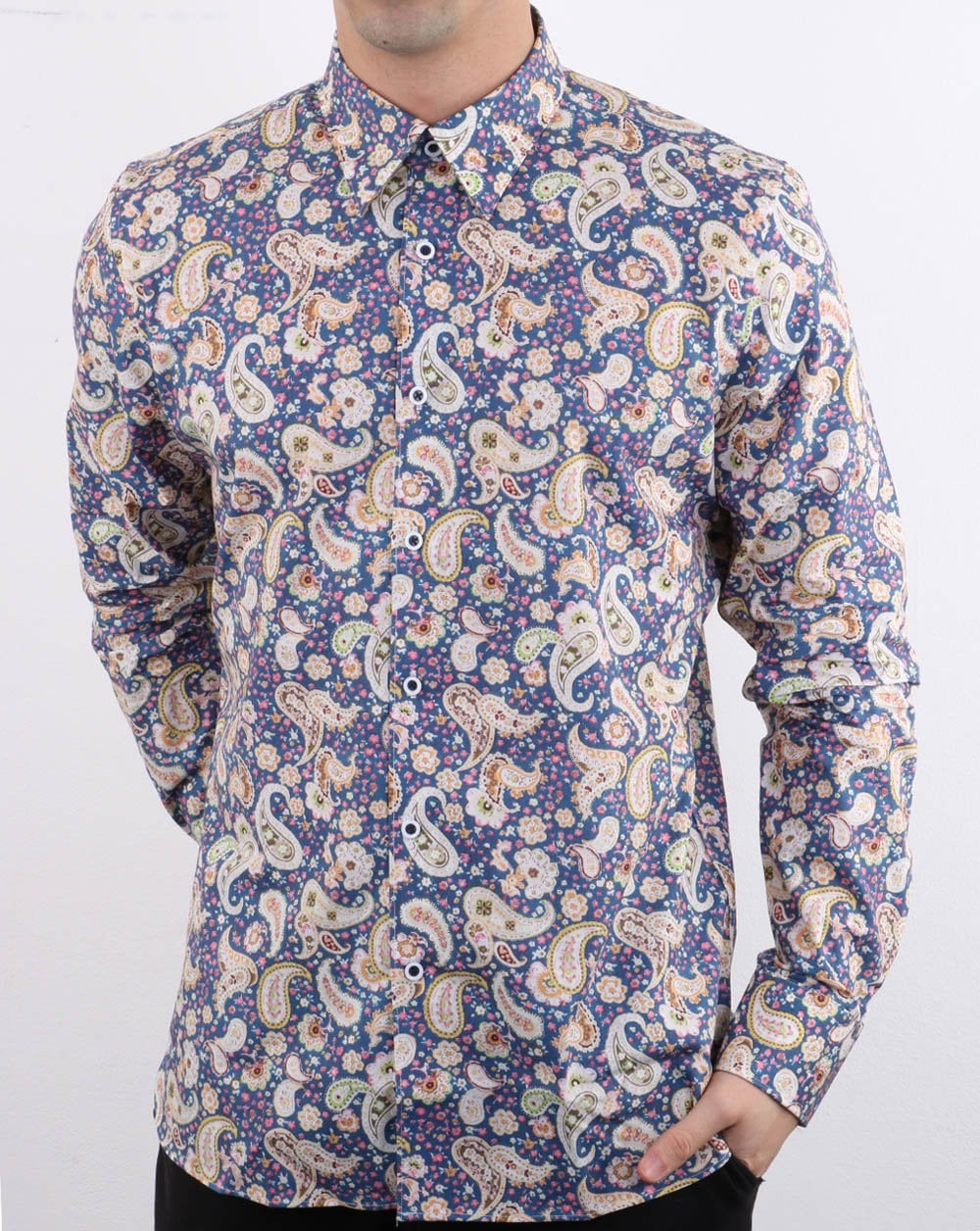 Gabicci Vintage Kraft Shirt Hay - Image 2