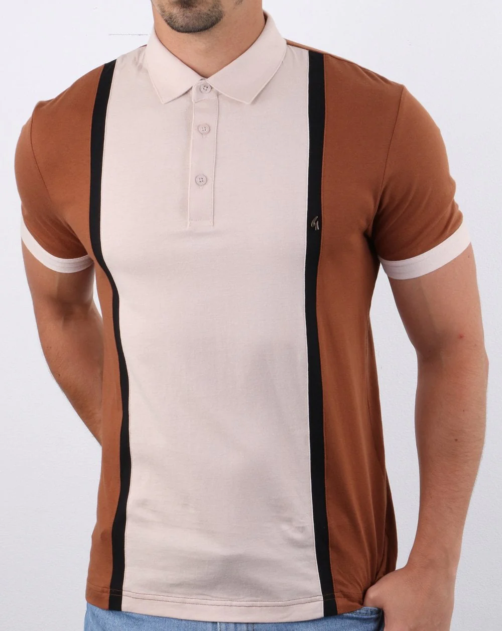 Gabicci Vintage Moulin Shirt Honey - Image 2