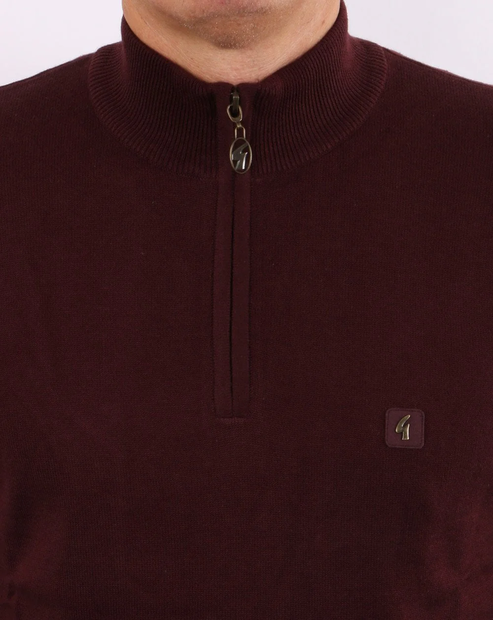 Gabicci Vintage Quarter Zip Port - Image 2