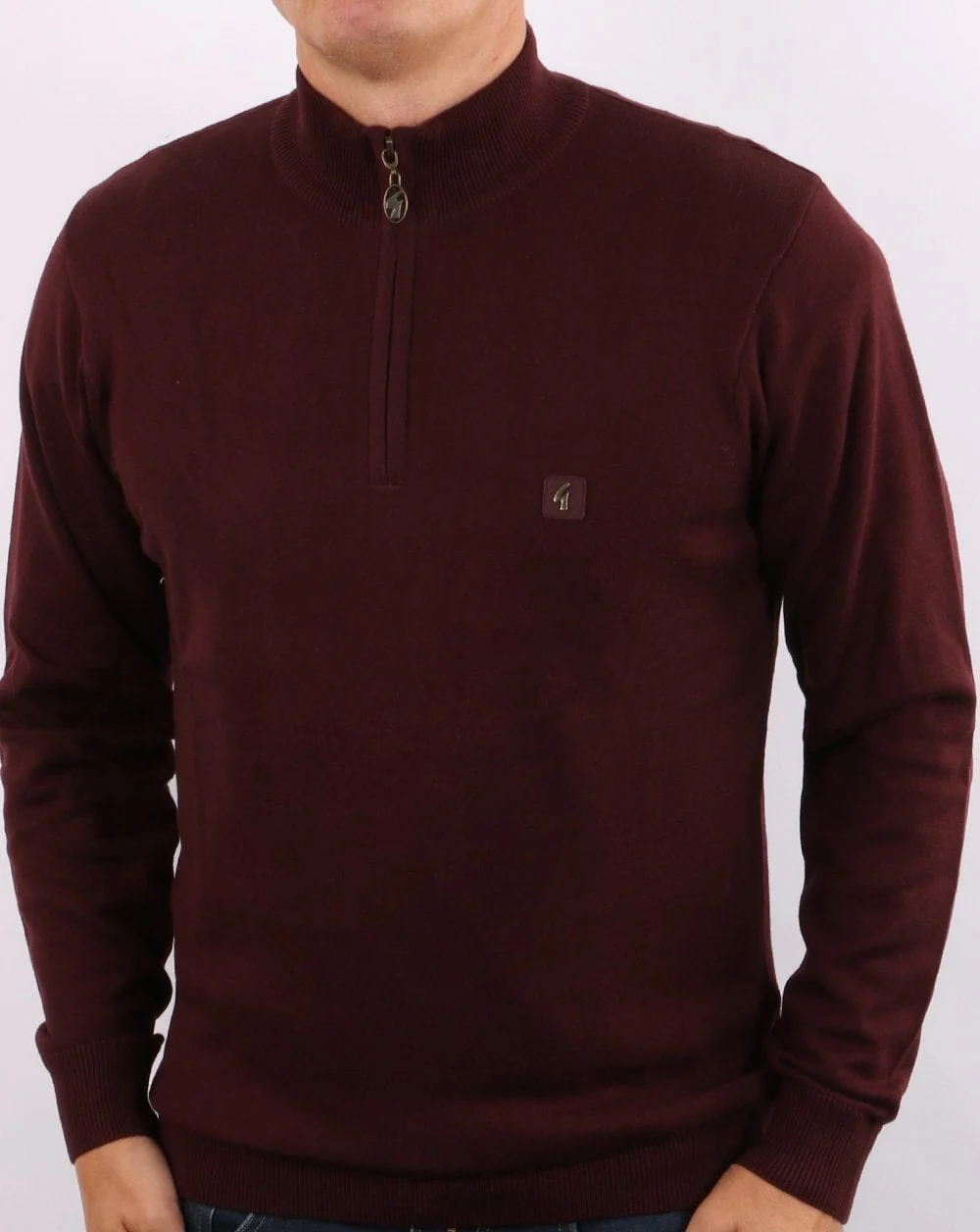 Gabicci Vintage Quarter Zip Port - Image 3