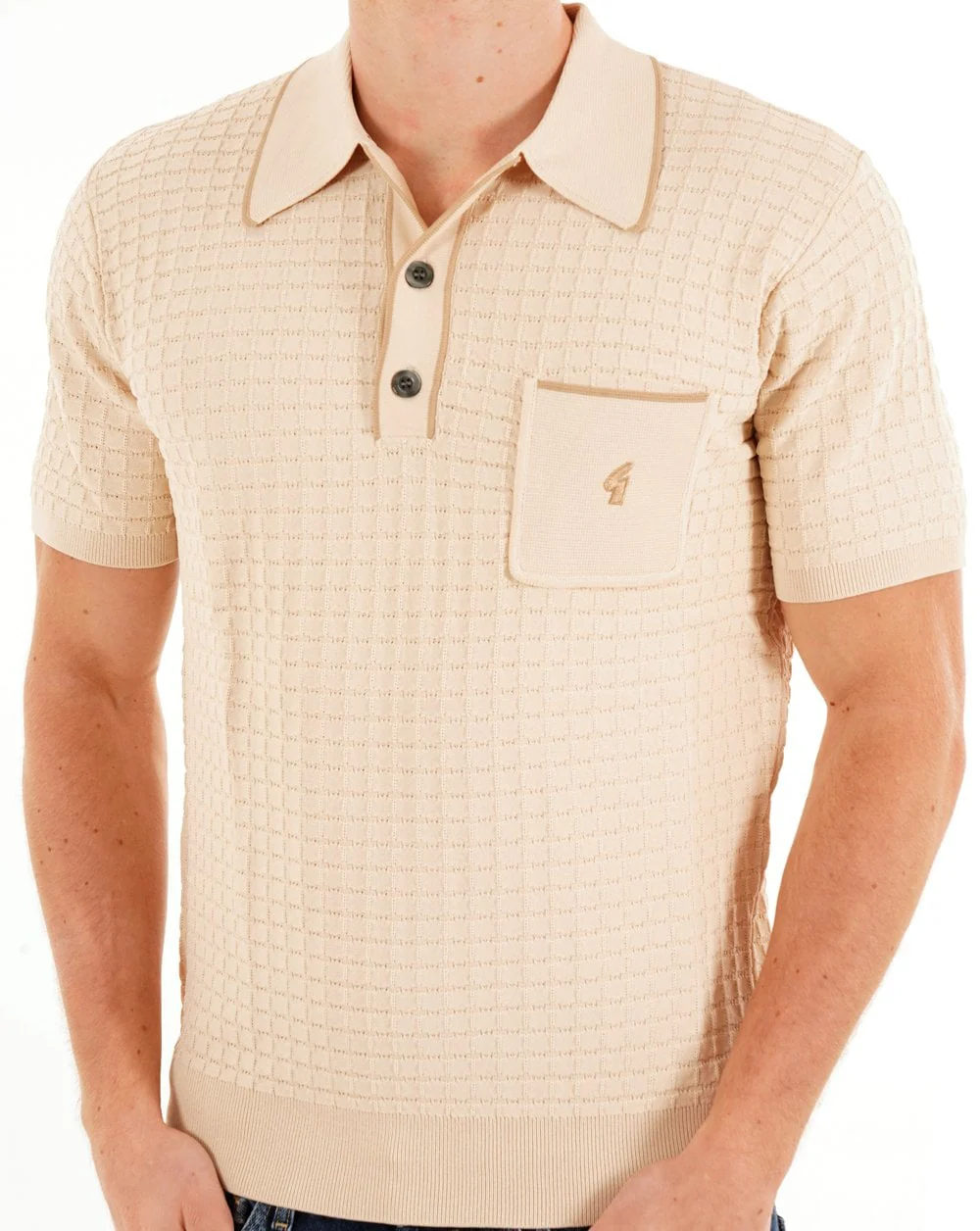 Gabicci Vintage Roy Archive Polo Linen - Image 4