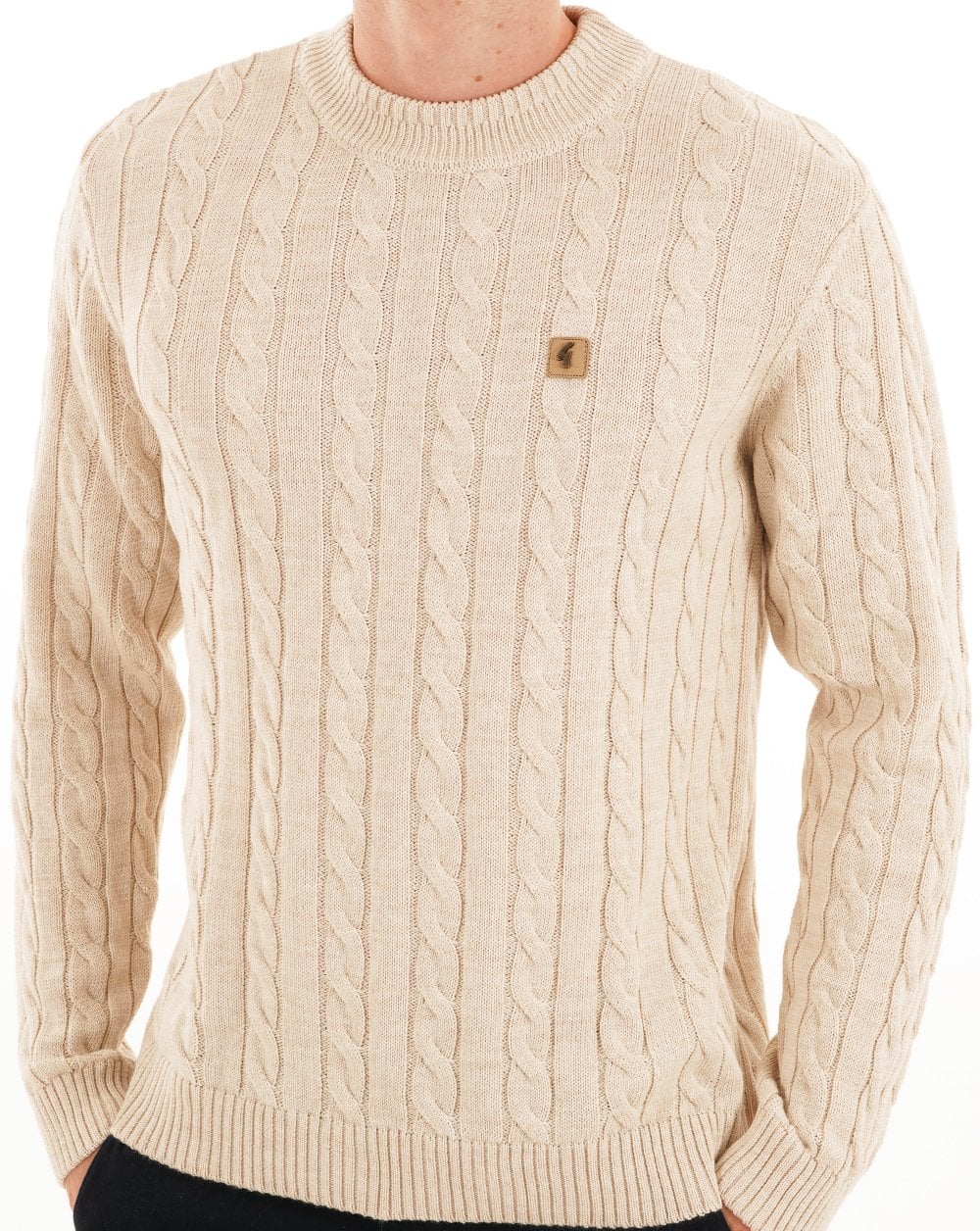 Gabicci Vintage Temor Cable Knit Linen - Image 3