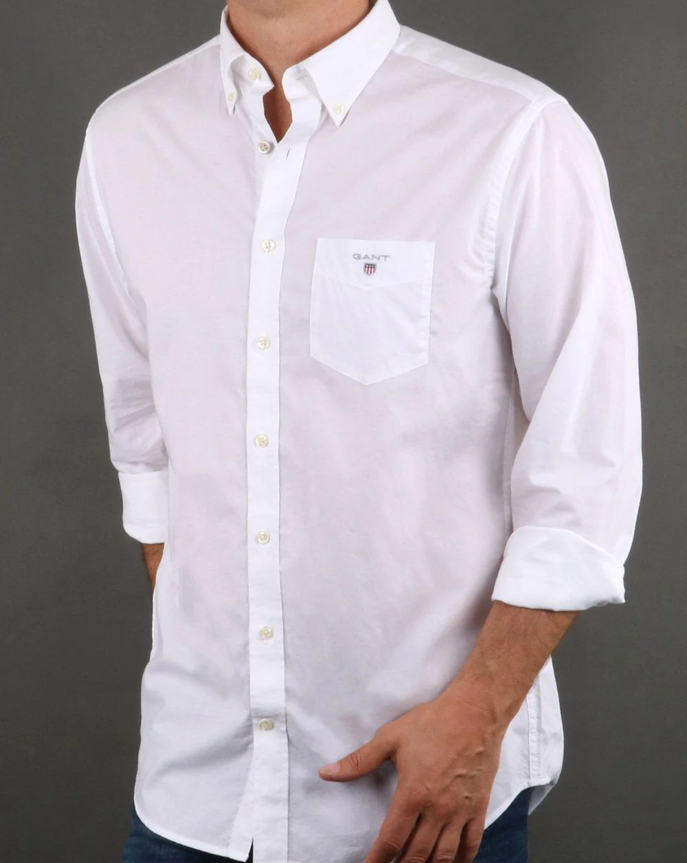 Gant Broadcloth Shirt White