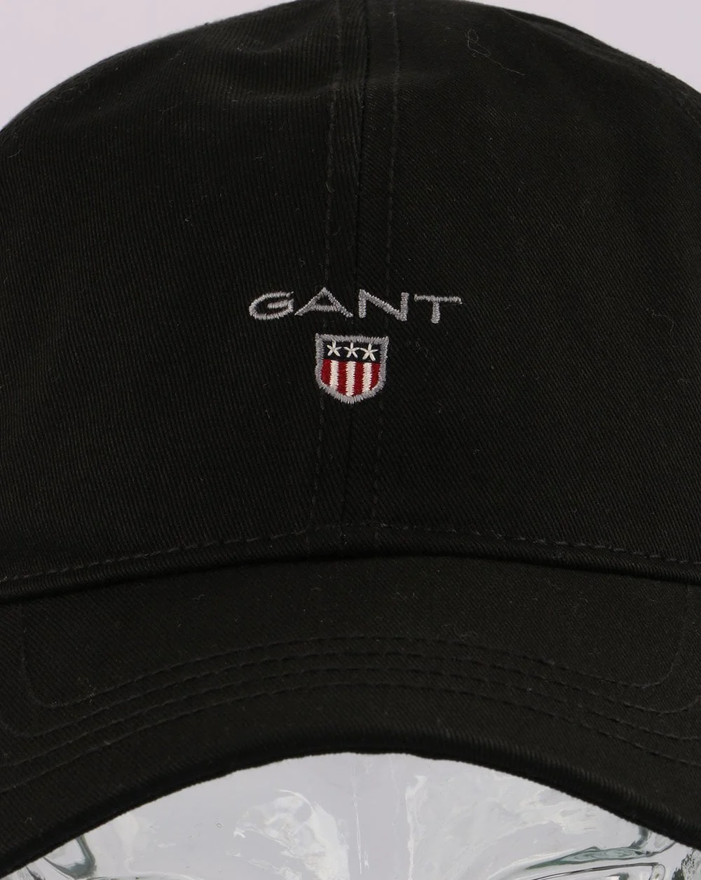 Gant Cotton Twill Cap Black - Image 2