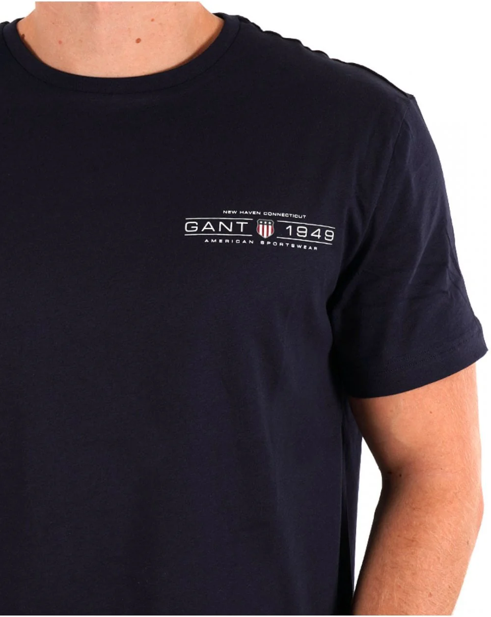 Gant Graphic T-Shirt Navy Blue - Image 2