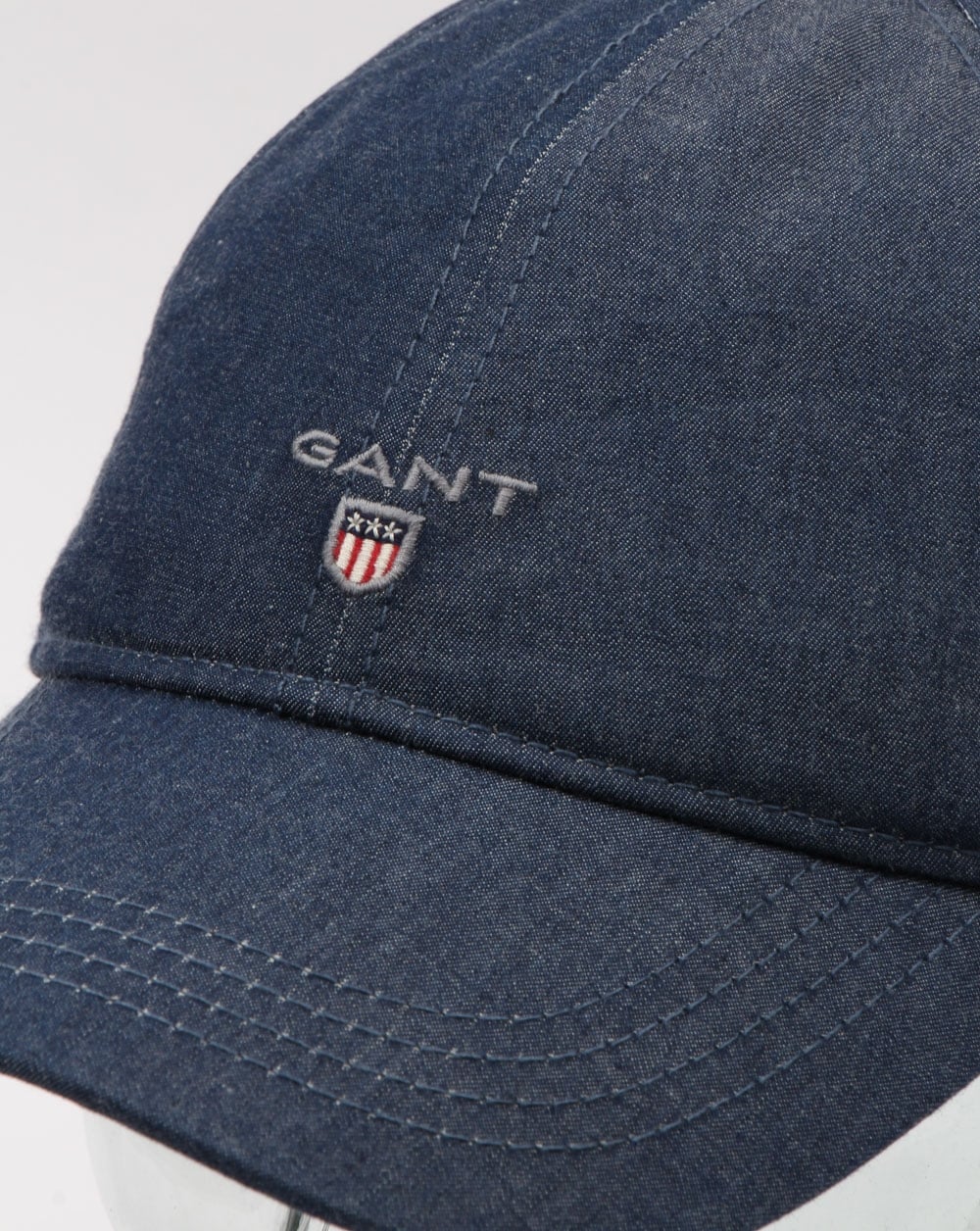 Gant Indigo Cap Dark Indigo - Image 2
