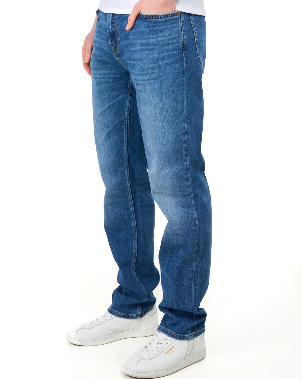 Gant Jeans Regular Fit Mid Blue Broken In - Image 3