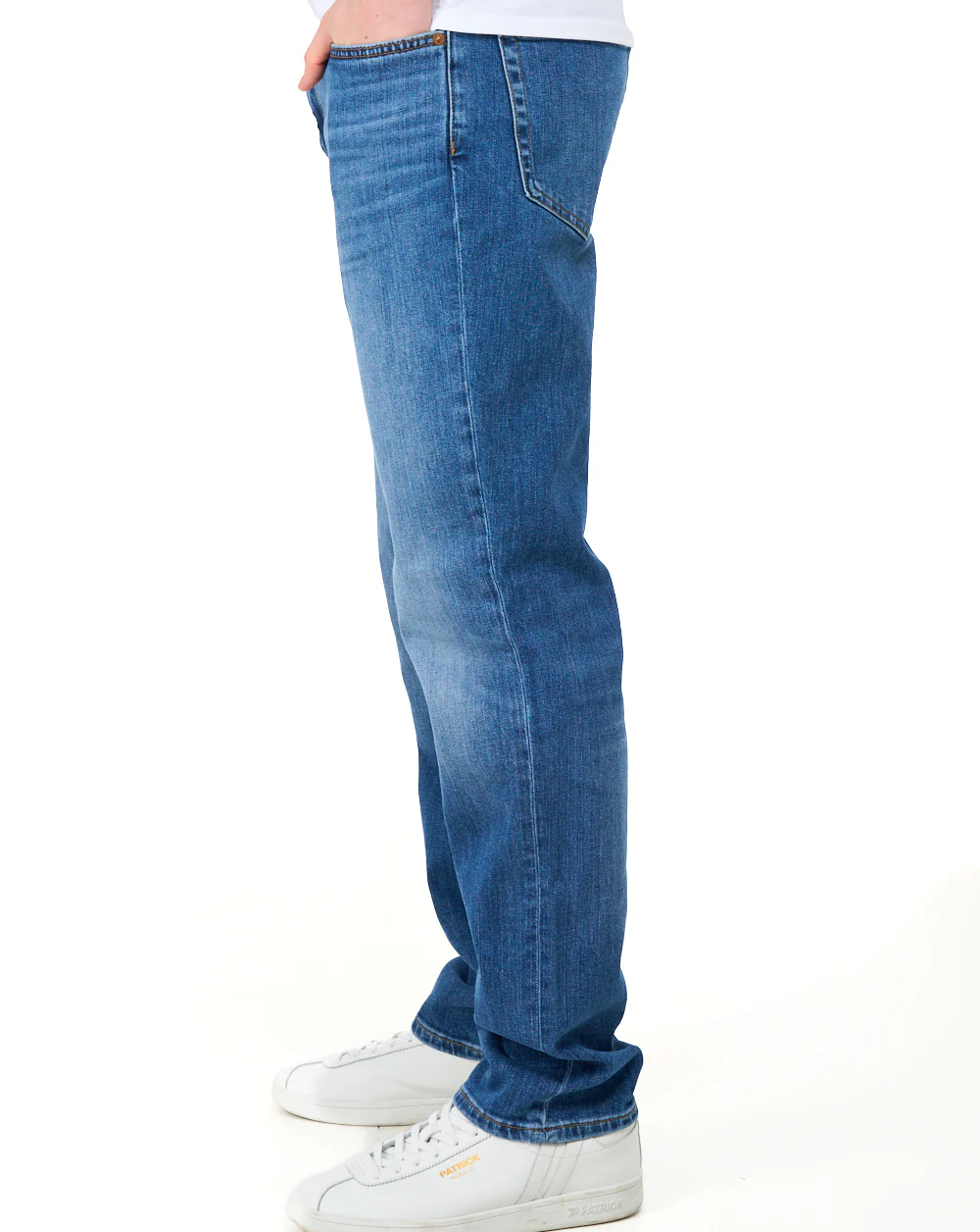 Gant Jeans Regular Fit Mid Blue Broken In - Image 4