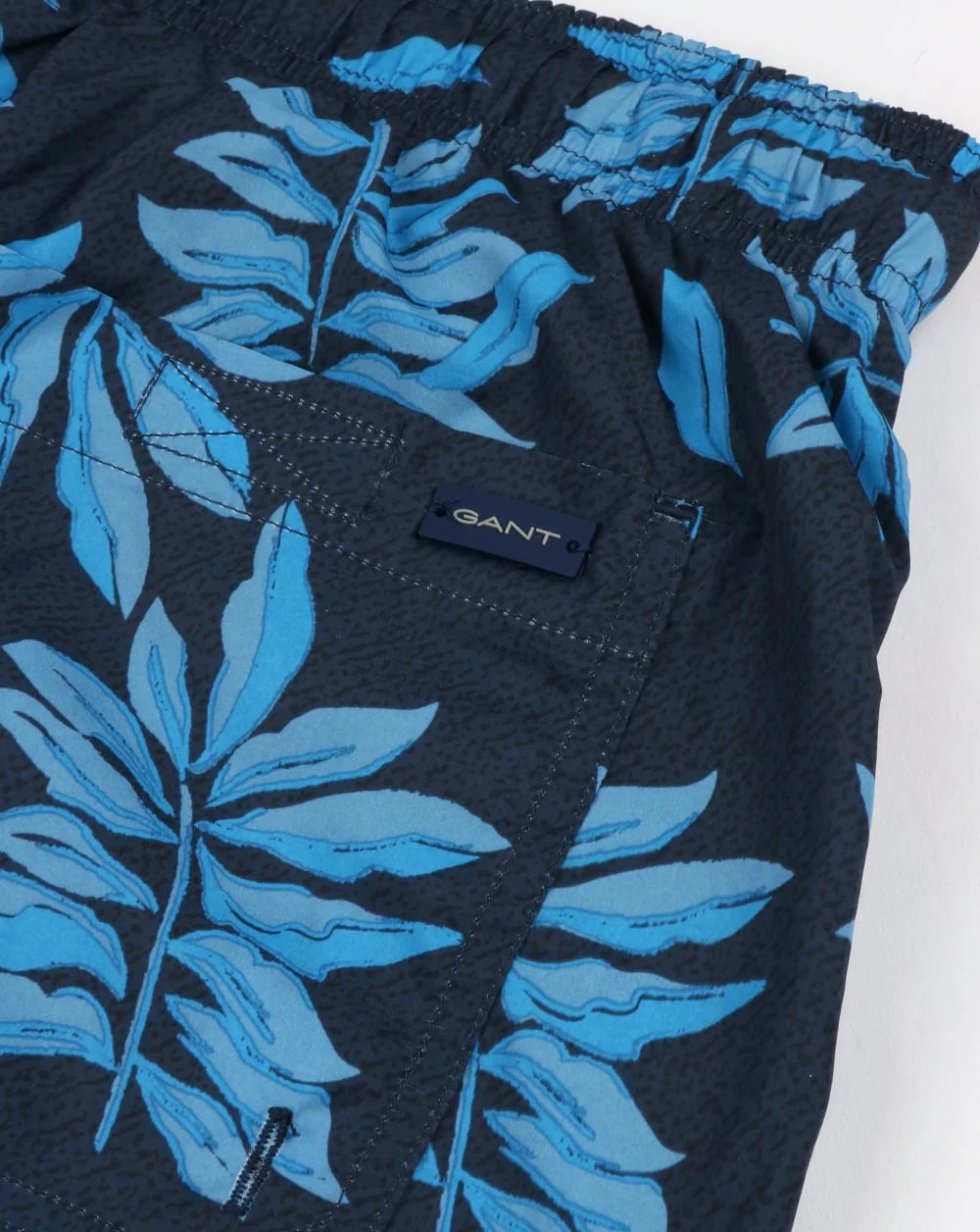 Gant Leaves Swim Shorts Navy - Image 3