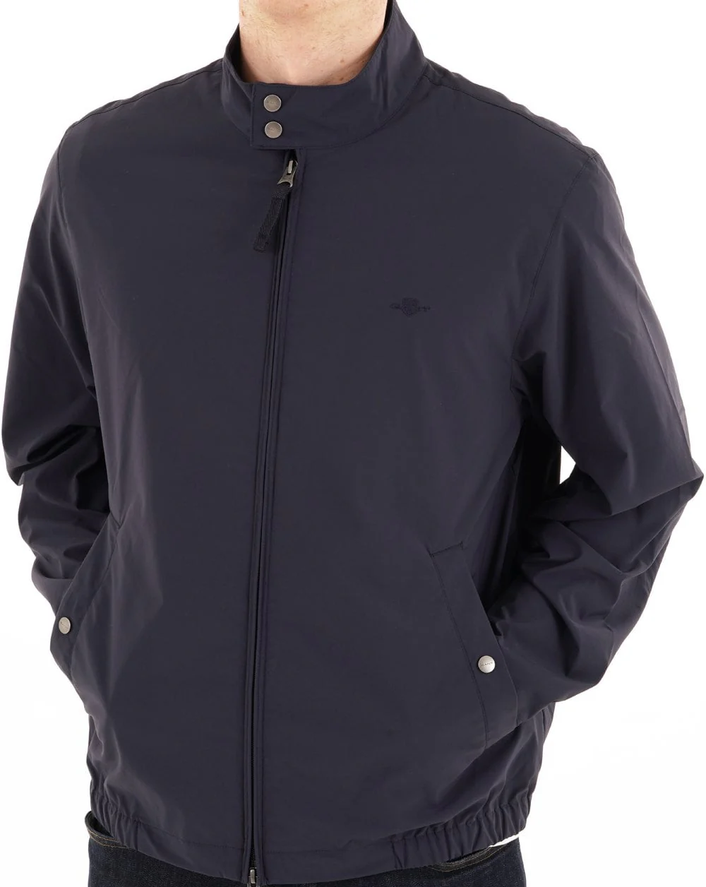Gant Lightweight Harrington Jacket Navy Blue - Image 5