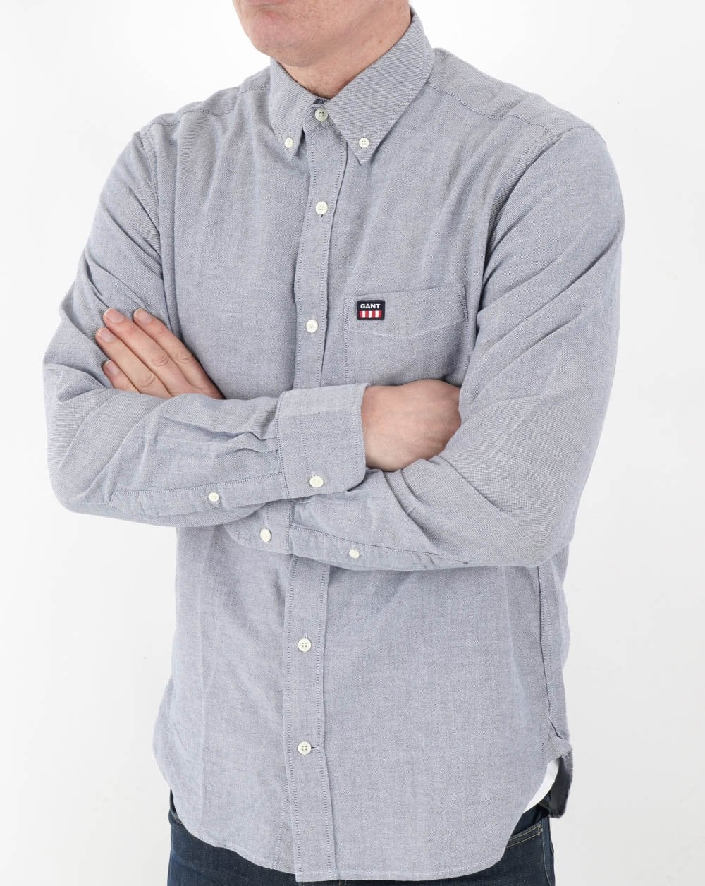 Gant Oxford Shirt Persian Blue - Image 2
