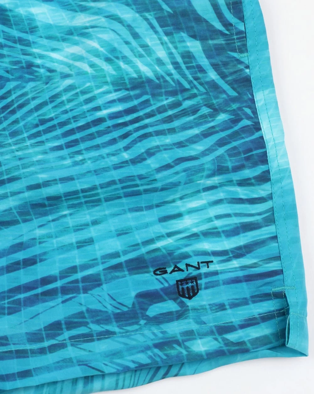 Gant Pool Palm Swim Shorts Topaz Blue - Image 3