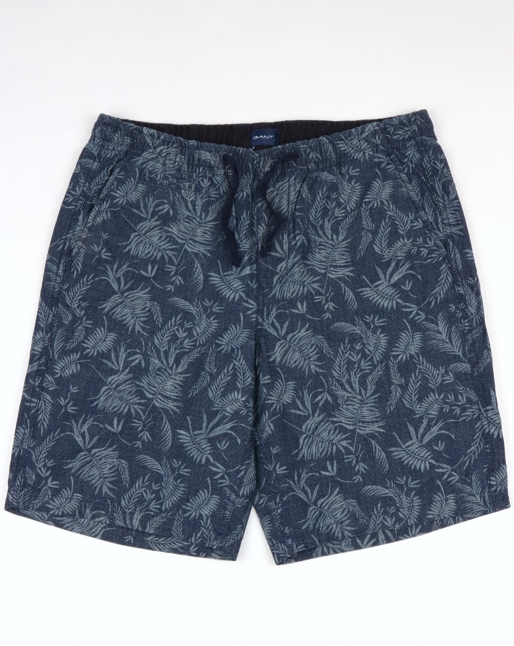 Gant Relaxed Printed Shorts Classic Blue